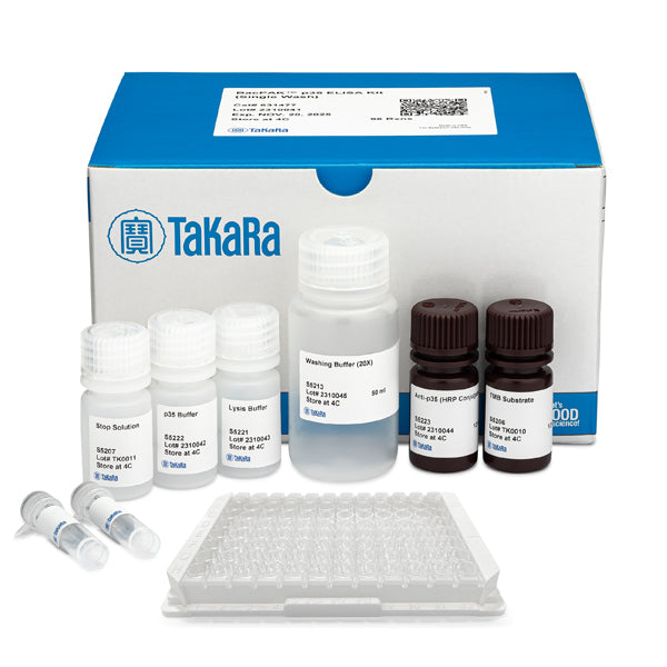 BacPAK™ p35 ELISA Kit (Single Wash) 631477 - Protein research - Takara Bio