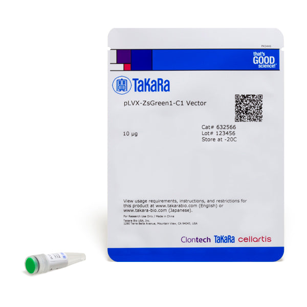 pLVX-ZsGreen1-C1 Vector 632566 - Gene function - Takara Bio