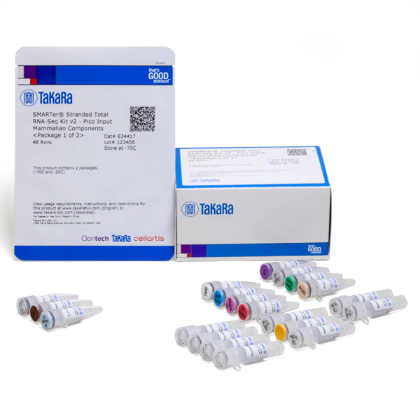 SMARTer® Stranded Total RNA-Seq Kit v2 - Pico Input Mammalian Components 634417 - Next-generation sequencing - Takara Bio