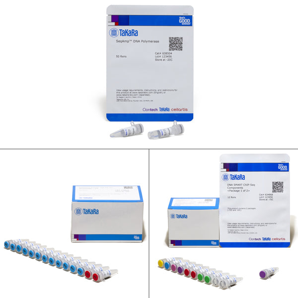 DNA SMART™ ChIP-Seq Kit - 12 634865 - Next-generation sequencing - Takara Bio