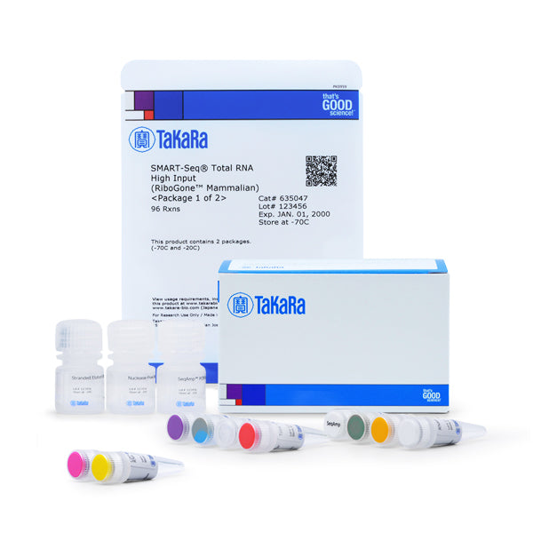SMART-Seq® Total RNA High Input (RiboGone™ Mammalian) 635047 - Next-generation sequencing - Takara Bio