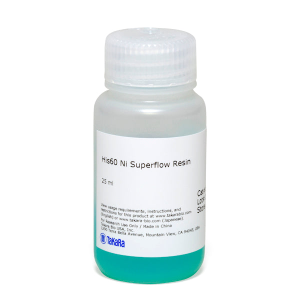 His60 Ni Superflow Resin 635660 - Protein research - Takara Bio