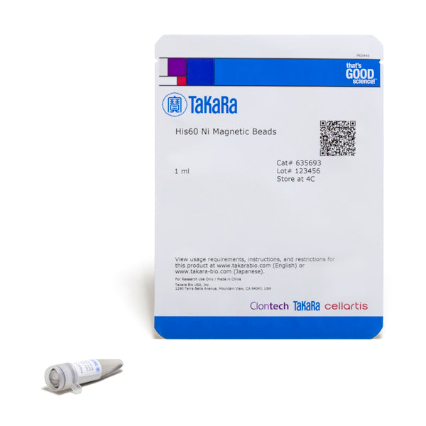 His60 Ni Magnetic Beads 635693 - Protein research - Takara Bio
