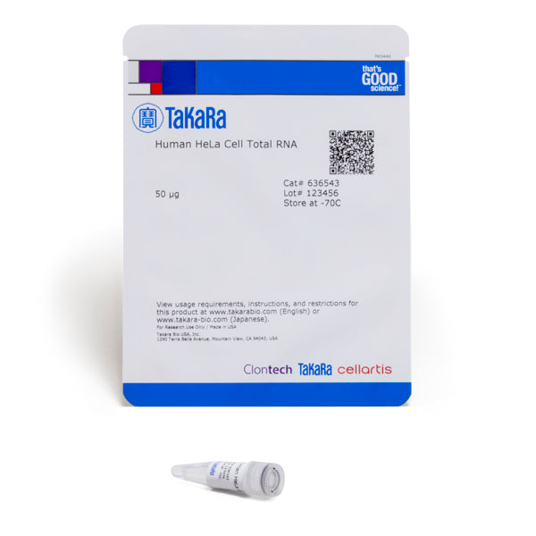Human HeLa Cell Total RNA 636543 - mRNA and cDNA synthesis - Takara Bio