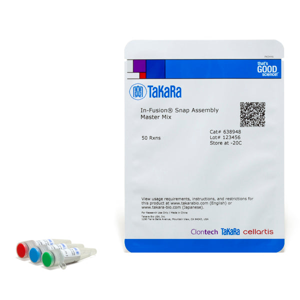 In-Fusion® Snap Assembly Master Mix 638948 - Cloning - Takara Bio