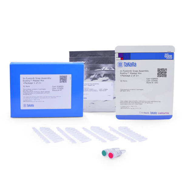 In-Fusion® Snap Assembly EcoDry™ Master Mix 638955 - Cloning - Takara Bio