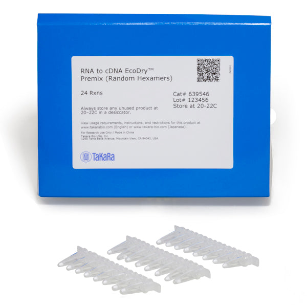 RNA to cDNA EcoDry™ Premix (Random Hexamers) 639546 - mRNA and cDNA synthesis - Takara Bio