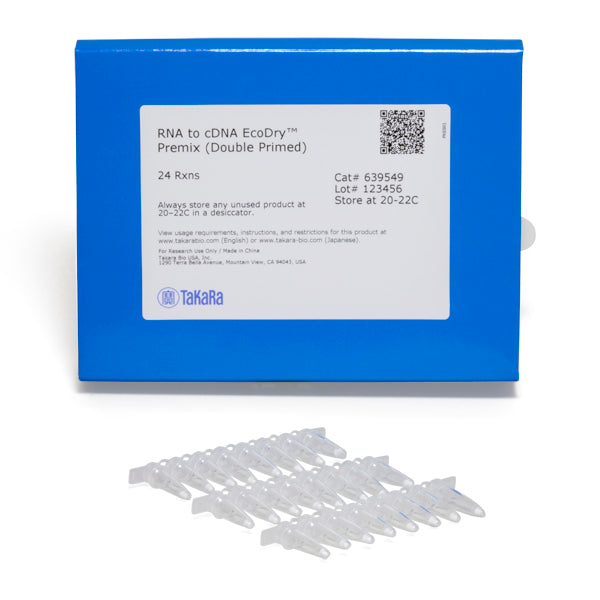 RNA to cDNA EcoDry™ Premix (Double Primed) 639549 - mRNA and cDNA synthesis - Takara Bio