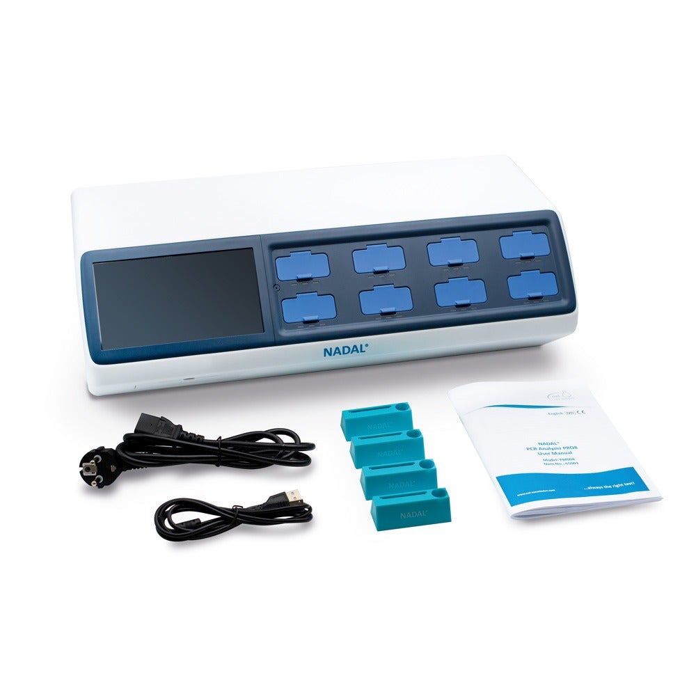 NADAL PCR Analyzer PRO8 Point-of-Care PCR Device, 8 Modules (65001)