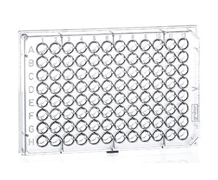 CELL CULTURE MICROPLATE, PS, CELLSTAR®, CELL-REPELLENT SURFACE - 96 Well / V-Bottom / Clear, Lid With Condensation Rings, Single Packed, Steril - Greiner Bio-One (651970)