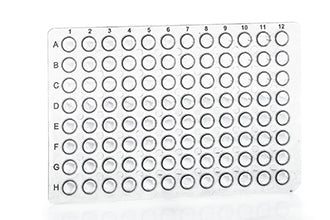 MICROPLATE FOR PCR, PP - PCR Microplates - 96 Well / Sapphire, Natural, Low Profile, Without Skirt, 20 pcs./bag - Greiner Bio-One (652210)