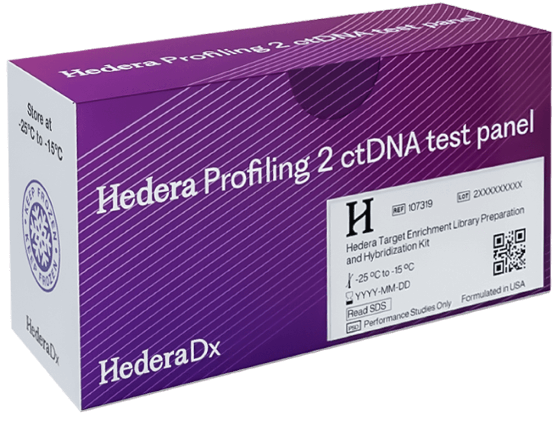Hedera Profiling 2 ctDNA Test Panel (HP2), 32-Gene NGS Liquid Biopsy Kit, 18 Tests (T18-6LP223IR)