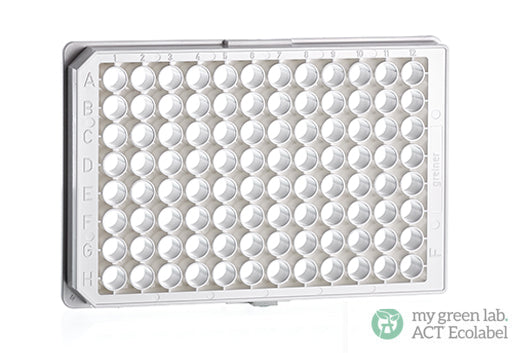 CELL CULTURE MICROPLATE, 96 WELL, PS - Non-sterile / Yes / F-Bottom (Chimney Well), White, TC, 10 pcs./bag, Cellstar® - Greiner Bio-One (655088)
