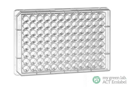 MICROPLATE, 96 WELL, PP - Non-sterile / F-Bottom (Chimney Well) Natural - Greiner Bio-One (655201)