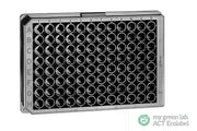 MICROPLATE, 96 WELL, PP - Non-sterile / F-Bottom (Chimney Well) Black - Greiner Bio-One (655209)