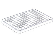 LID WITH CONDENSATION RINGS, PS, HIGH PROFILE (9 MM), CLEAR - Non-sterile - Greiner Bio-One (656170)