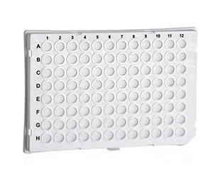 MICROPLATE FOR PCR, PP - PCR Microplates - 96 Well / Sapphire, White, Half-Skirt, for RT PCR / LightCycler - Greiner Bio-One (669285)