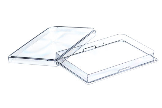 ONEWELL PLATE, PS, 127,8/85,5 MM, LID, VENTS, - Microbiology / Bacteriology - Greiner Bio-One (670102)