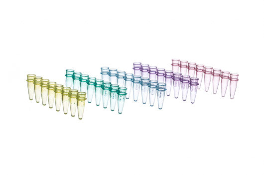 SAPPHIRE PCR 8-TUBE STRIPS, 0.2 ML, PP, WITHOUT CAP - Assorted - Greiner Bio-One (673271)