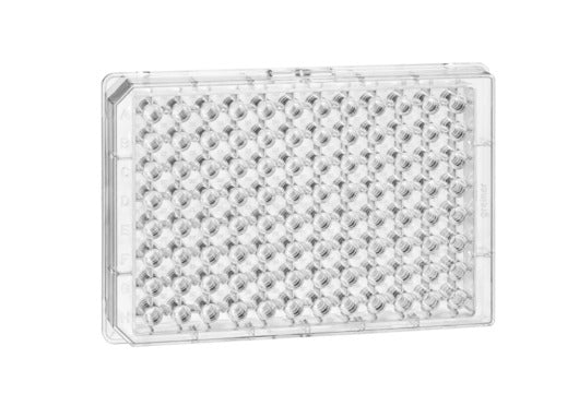 MICROPLATE, 96 WELL, PS, CLEAR - Medium Binding / Microlon / Half Area - Greiner Bio-One (675001)
