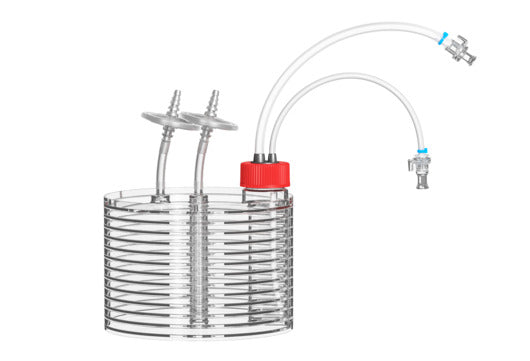 CELLDISC, PS, CLEAR, TC, STERILE, EXTERNAL FILTER - Closed Filling Caps - 12 Layers / Yes - Greiner Bio-One (678112-CF2)