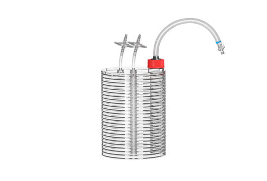 CELLDISC, PS, CLEAR, TC, STERILE, EXTERNAL FILTER - Closed Filling Caps - 24 Layers / No - Greiner Bio-One (678124-CF1)