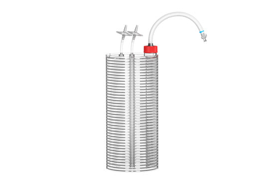 CELLDISC, PS, CLEAR, TC, STERILE, EXTERNAL FILTER - Closed Filling Caps - 40 Layers / No - Greiner Bio-One (678140-CF1)