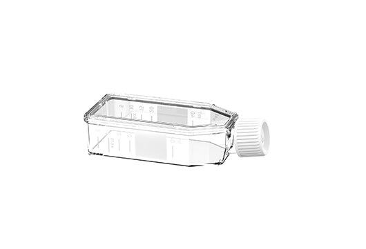 SUSPENSION CULTURE FLASK, PS, CLEAR, CELLSTAR®, STERILE - 50 ml / White Standard Screw Cap - Greiner Bio-One (690190)
