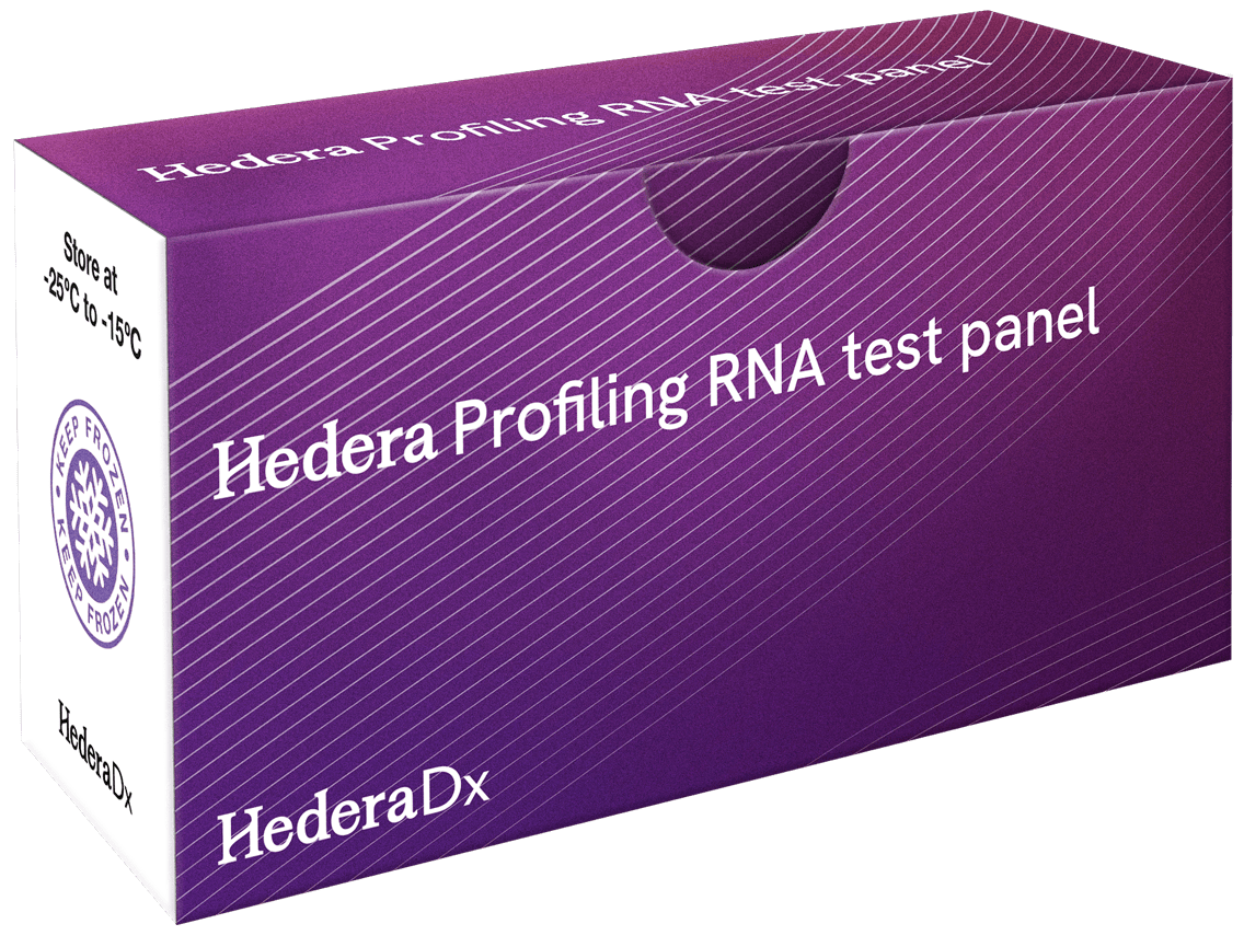 Hedera Profiling RNA Tissue Test Panel (HP RNA), 43-Gene NGS Fusion & Expression Kit, 24 Tests (T24-8RP126IRM)