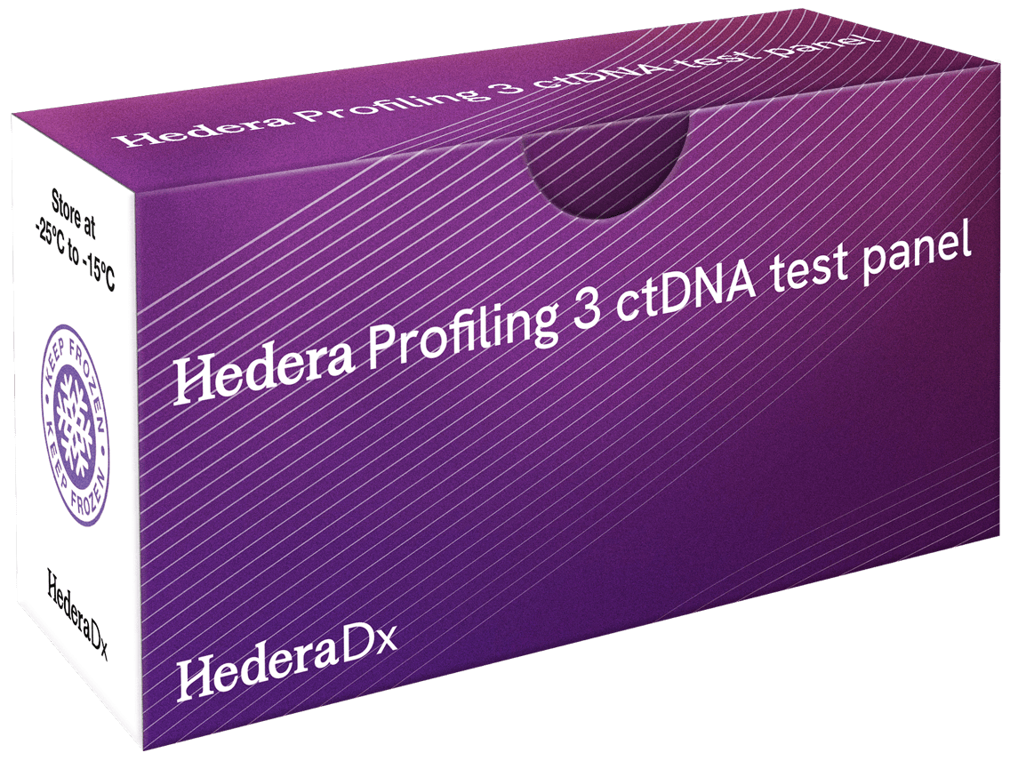 Hedera Profiling 3 ctDNA Test Panel (HP3), 43-Gene NGS Liquid Biopsy Kit, 24 Tests (T24-4LP324IR)