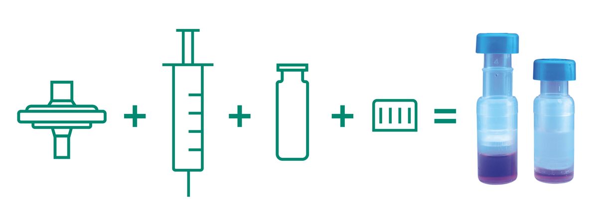 Whatman™ Mini-UniPrep™ syringeless filters UN203NPEPES - Lab filtration products - Cytiva