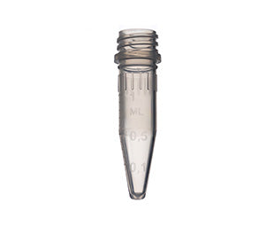 REACTION TUBE, PP, 10/45 MM, NATURAL, CONICAL, SCREW CAP 366XXX - 1.5 ml / Standard - Greiner Bio-One (716201)