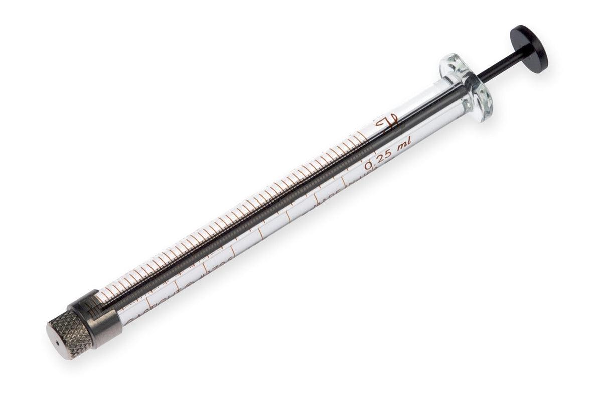 250 µL, Gastight Syringe, Large Removable Needle (RN) 7657-01 - Lab Syringes - Hamilton Company