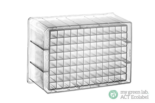 MASTERBLOCK®, 96 WELL, 2 ML, PP, V-BOTTOM, NATURAL - Sterile / Single packed - Greiner Bio-One (780271)