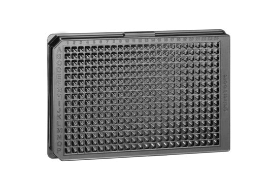 MICROPLATE, 384 WELL, PS, F-BOTTOM, µCLEAR® - High Binding / Black - Greiner Bio-One (781097)
