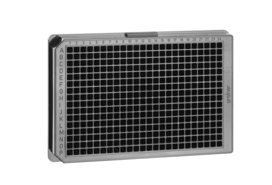 MICROPLATE, 384 WELL, PP, F-BOTTOM - Black - Greiner Bio-One (781209)