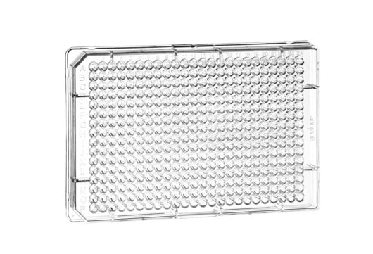 MICROPLATE, 384 WELL, PS, F-BOTTOM, SMALL VOLUME, HIBASE - Clear / 10 pcs./bag - Greiner Bio-One (784101)