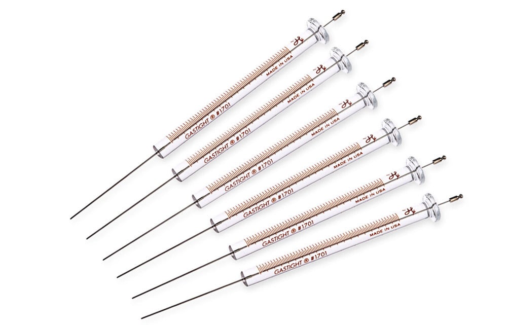 10 µL, Gastight Agilent Autosampler Syringe, Cemented Needle (N), Multipack 80094 - Lab Syringes - Hamilton Company
