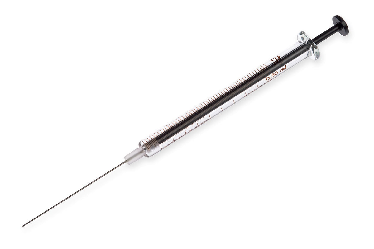 500 µL, Gastight Syringe, Special Cemented Needle (SN) 81214 - Lab Syringes - Hamilton Company
