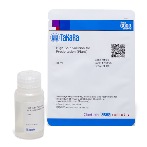 High-Salt Solution for Precipitation (Plant) 9193 - Cloning - Takara Bio