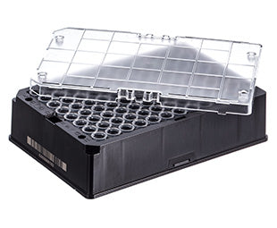 CRYO.S BIOBANKING TUBES, 600 µL, 2D CODES, 1 MANUAL CAPPING TOOL - Non-sterile / 2 racks/bag / Rack With 96 Uncapped Tubes - Greiner Bio-One (977570)