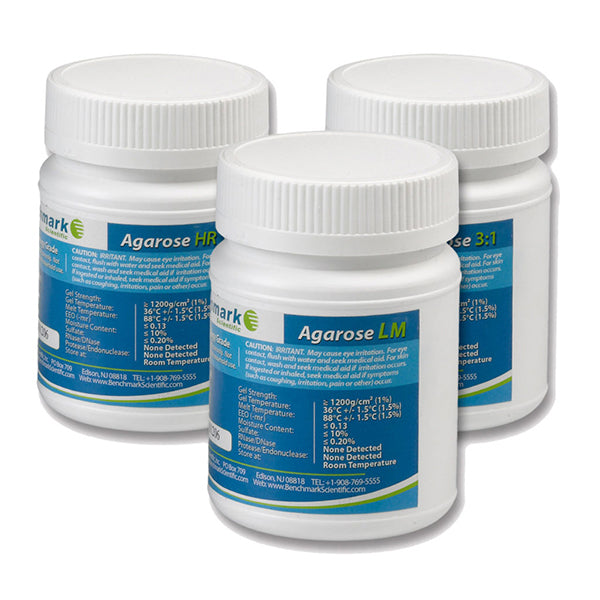 Benchmark Agarose LM (Low Melt) 100g A1801-LM - Agarose - Benchmark Scientific