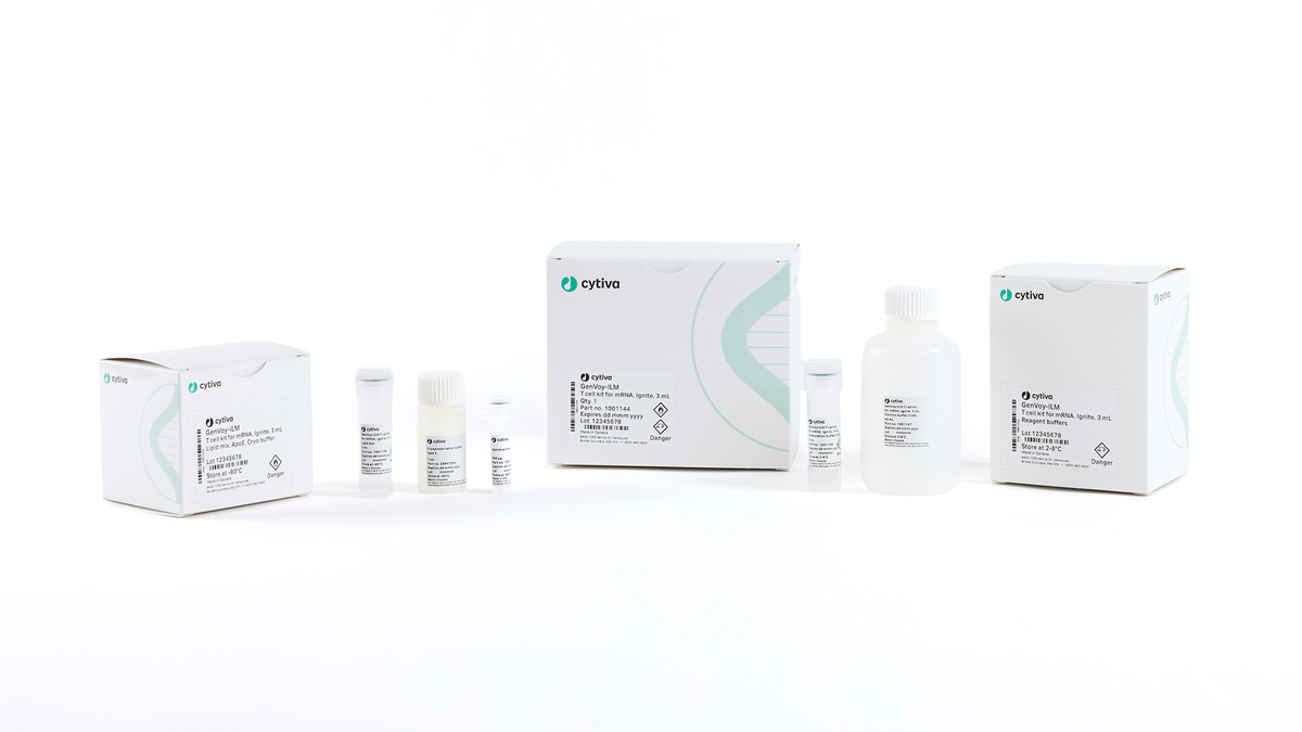 GenVoy-ILM™ T cell kits for mRNA 1000701 - Lipid nanoparticle instruments and reagents - Cytiva