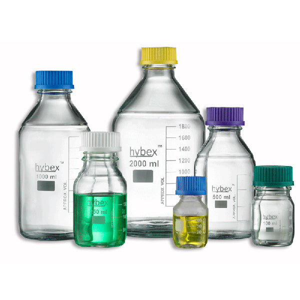 hybex™ Media storage bottles B3000-100 - Hybex™ Glass Bottles & Flasks - Benchmark Scientific