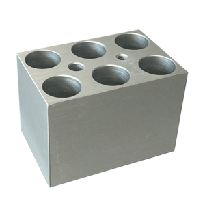 Block, 6 x 5ml conical (17mm diameter) BSH100-5MT - Temperature Control Baths - Benchmark Scientific