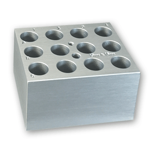Block, 12x15-16mm (or 12x10ml blood tube) BSW1516 - Temperature Control Baths - Benchmark Scientific