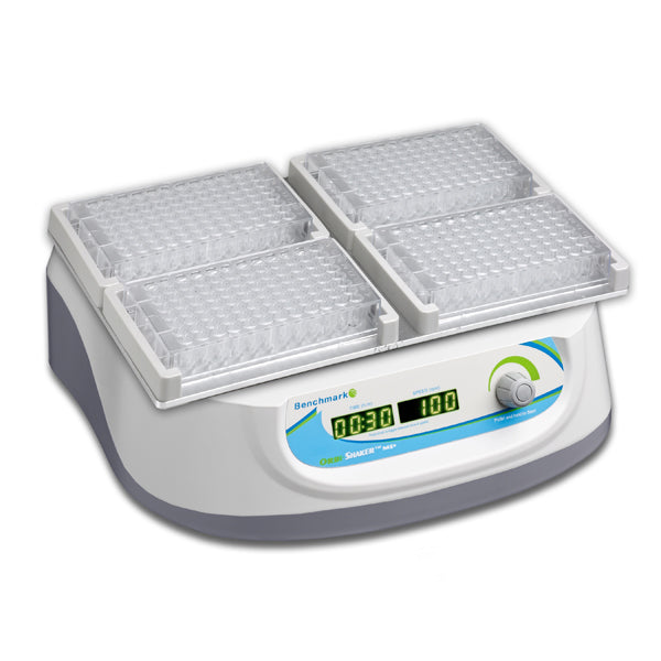 Orbi-Shaker™ MP Microplate Shaker with 4 position platform BT1502-E - Orbital Shakers - Benchmark Scientific