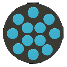 Optional foam rack, 12 x 15ml BV1003-T150 - Vortex Mixers - Benchmark Scientific