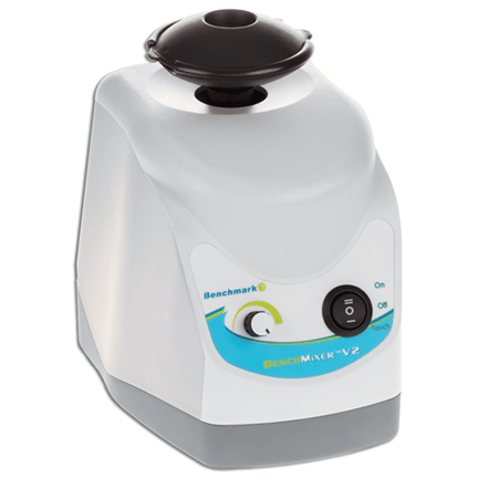 BenchMixer V2, Vortex Mixer with flip top cup head BV1003-E - Vortex Mixers - Benchmark Scientific