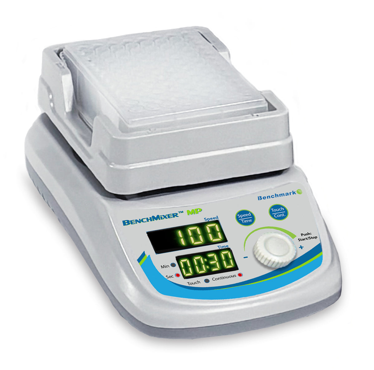 BenchMixer™ MP Vortex Mixer for Tubes and Plates BV1007-E - Vortex Mixers - Benchmark Scientific